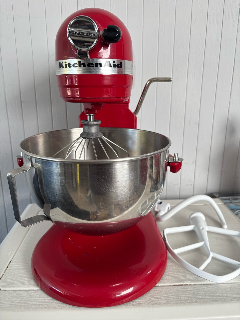 KitchenAid Professional 5 Plus Series 5 Quart Bowl-Lift Stand Mixer - Empire Red